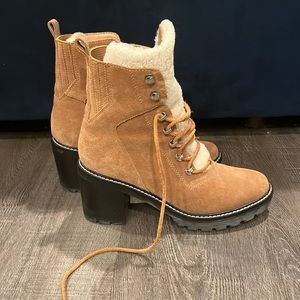 Lug sole boots